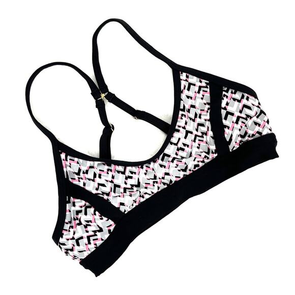 Trina Turk Bikini Swim Workout Top Large - Picture 1 of 9